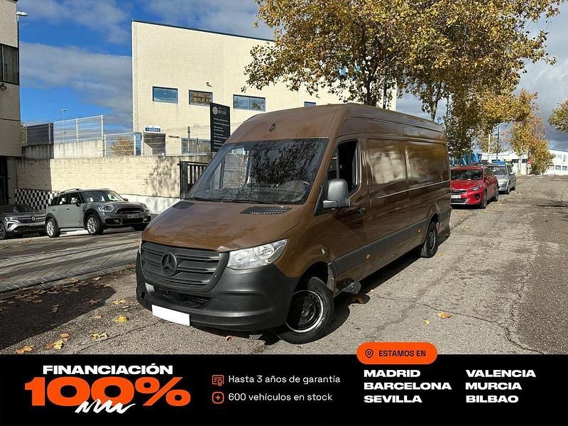 Marrón Usado 2021 Mercedes Sprinter Van | 22.190 € - Imagen 1/4