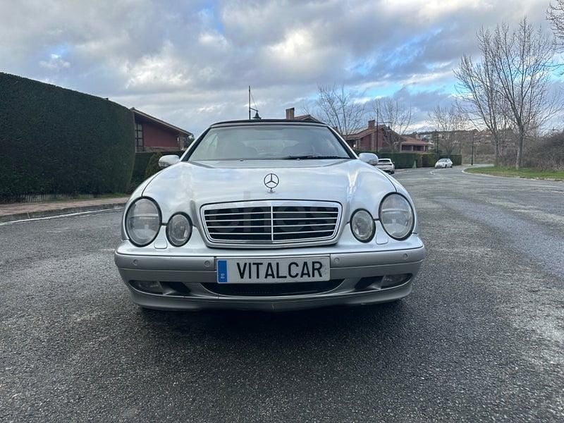 Usado Mercedes CLK430 Elegance 279 CV (205 kW) 2000 Gris / plata Descapotable