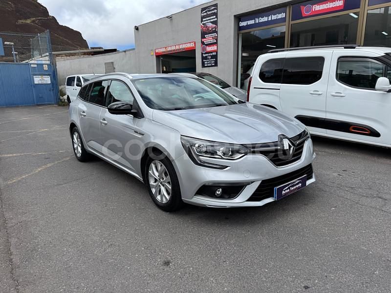 Gris / plata Usado 2019 Renault Mégane GrandTour LIMITED Familiar | 11.990 € (Super precio) - Imagen 1/4