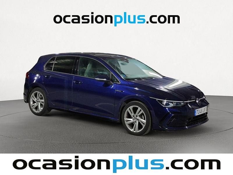 Usado VW Golf VIII R-line 150 CV (110 kW) 2021 Azul Utilitario