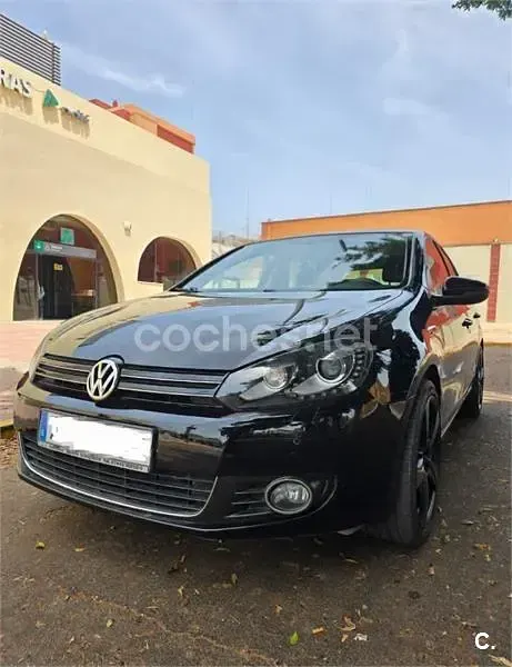 Usado VW Golf VI Sport 105 CV (77 kW) 2011 Negro Utilitario
