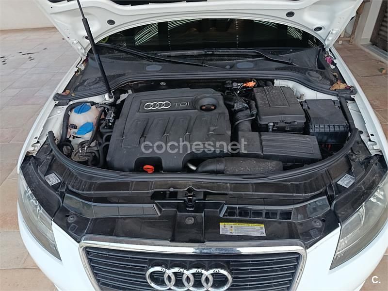 Usado Audi A3 Cabriolet Attraction 105 CV (77 kW) 2011 Blanco Descapotable