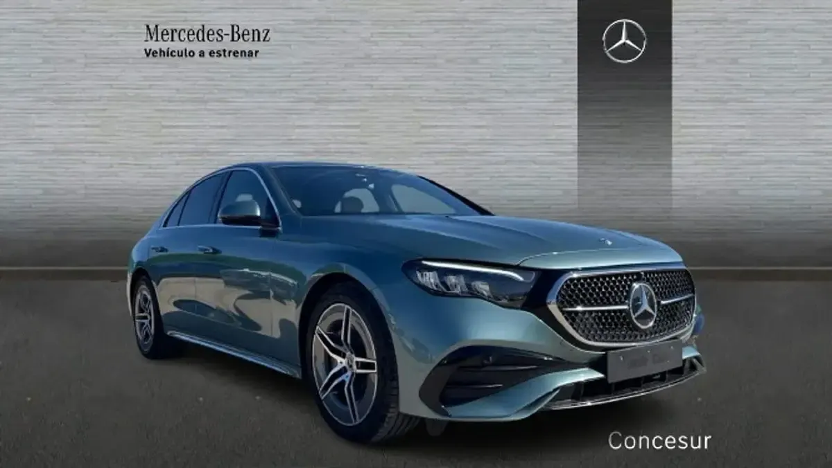 Usado Mercedes E220 197 CV (144 kW) 2026 Verde Berlina