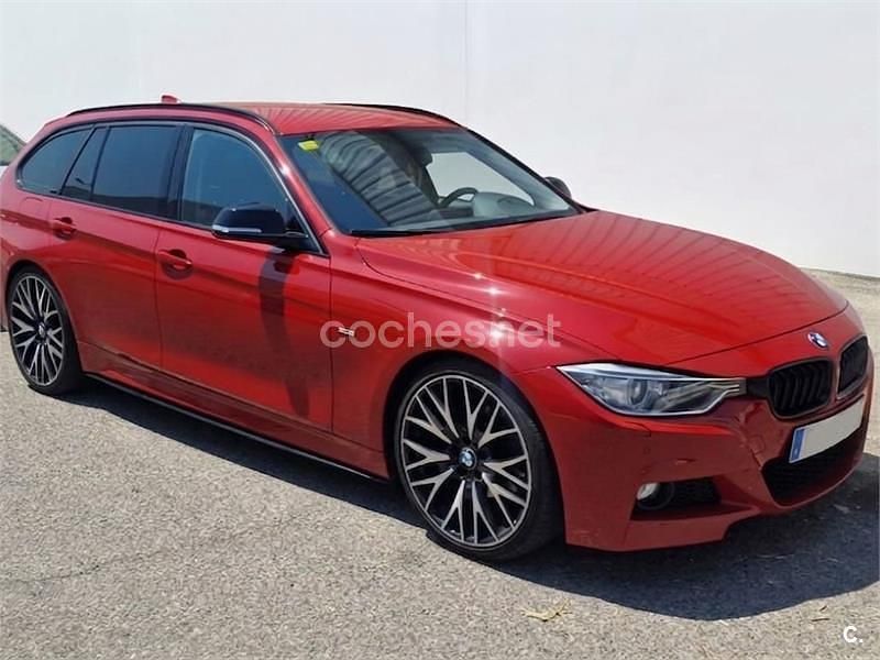 Usado BMW 320 Exclusive 184 CV (135 kW) 2013 Rojo Familiar