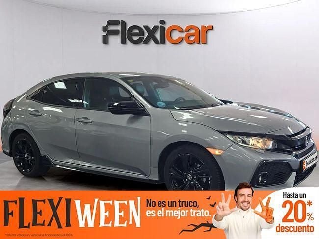 Gris / plata Usado 2020 Honda Civic Dynamic Berlina | 20.490 € (Precio justo) - Imagen 1/4