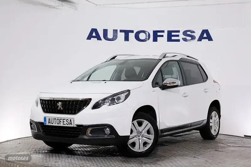 Blanco Usado 2018 Peugeot 2008 Style SUV | 10.450 € (Buen precio) - Imagen 1/4