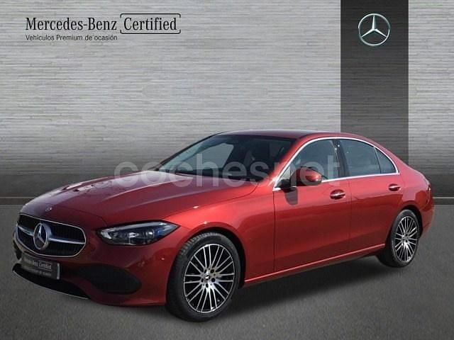 Rojo Usado 2023 Mercedes C220 Berlina | 43.500 € (Precio justo) - Imagen 1/4
