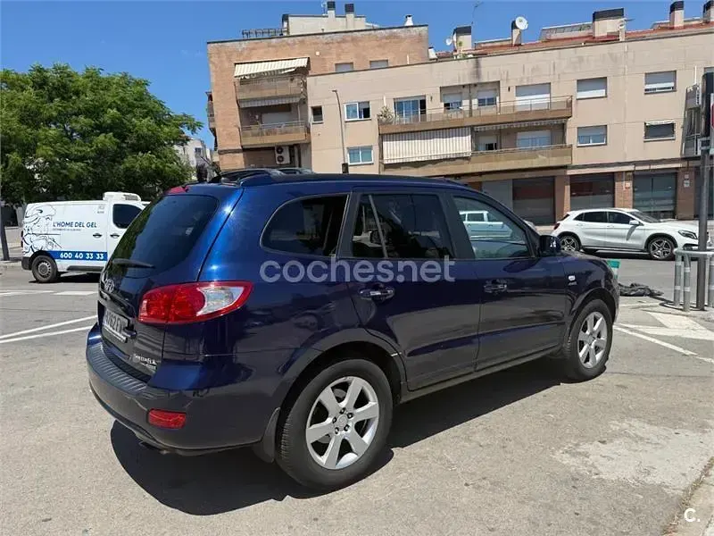 Usado Hyundai Santa Fe Style 150 CV (110 kW) 2007 Azul SUV