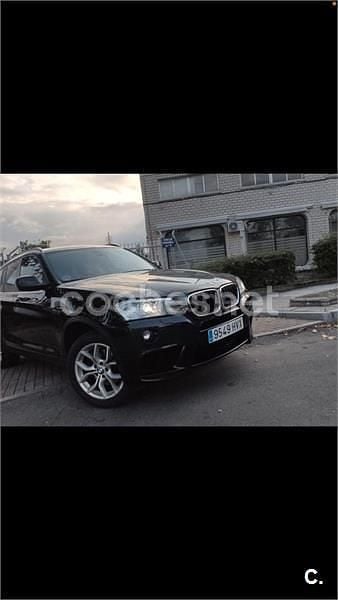 Brugt BMW X3 184 HK (135 kW) 2014 Sort SUV