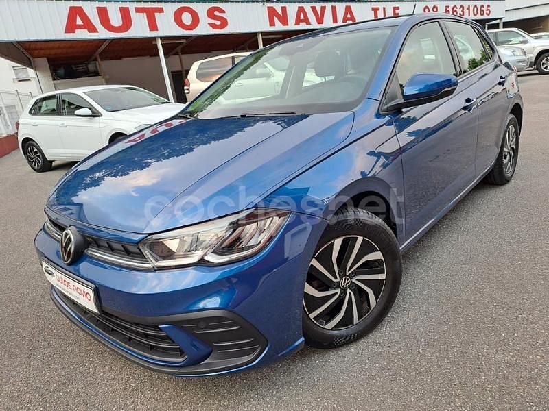 Azul Usado 2022 VW Polo Life Berlina | 16.990 € (Precio justo) - Imagen 1/4