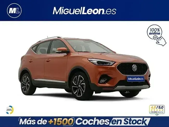 Usado MG ZS Luxury 106 CV (77 kW) 2022 Naranja SUV