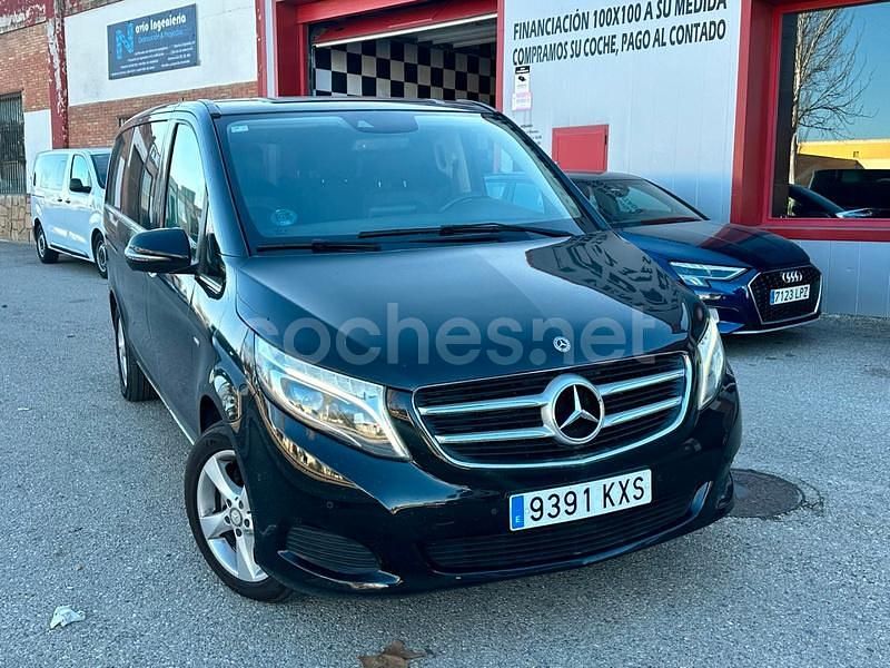 Negro Usado 2019 Mercedes V220 Avantgarde Monovolumen | 38.990 € (Buen precio) - Imagen 1/4