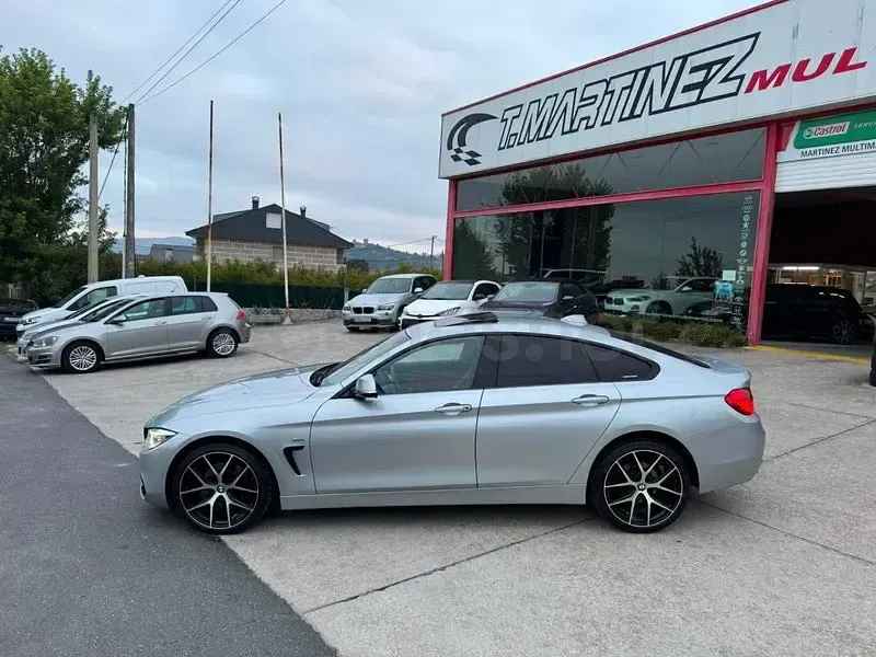 Usado BMW 420 Gran Coupé Sport Line 190 CV (139 kW) 2015 Gris / plata Coupe