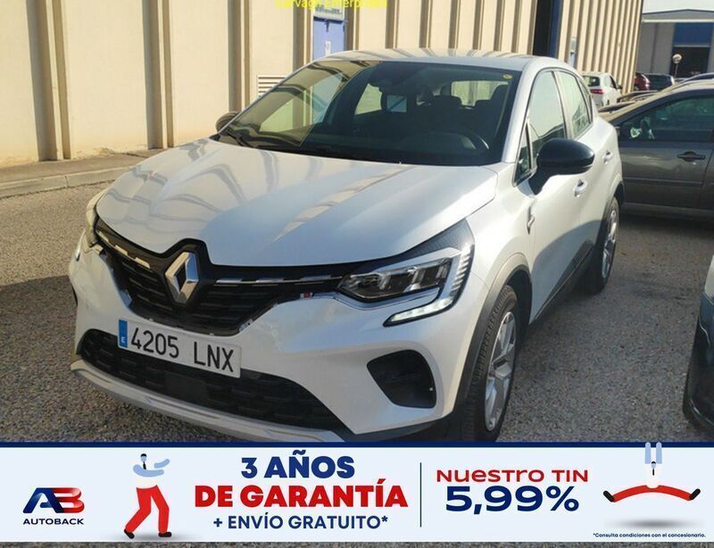 Blanco Usado 2021 Renault Captur Intens SUV | 11.850 € (Precio justo) - Imagen 1/2