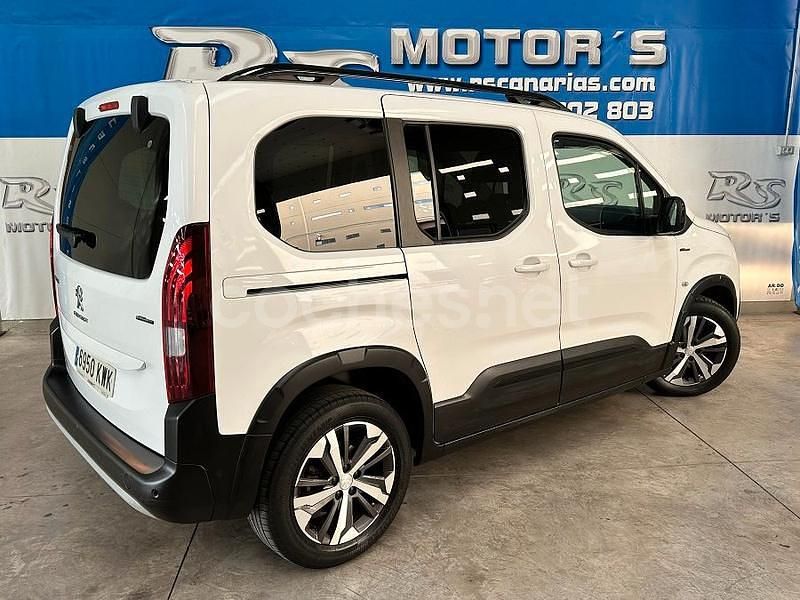 Usado Peugeot Rifter GT-line 110 CV (80 kW) 2019 Blanco Monovolumen