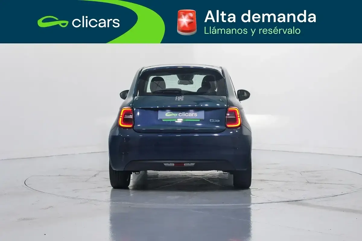Usado Fiat 500e Icon 86 kW (118 CV) 2022 Azul Utilitario