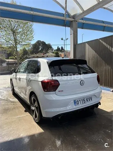 Usado VW Polo GTI 200 CV (147 kW) 2019 Blanco Utilitario