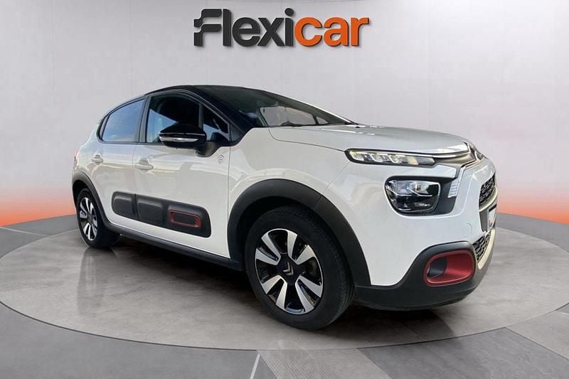 Blanco Usado 2021 Citroën C3 PureTech Utilitario | 9290 € (Buen precio) - Imagen 1/4