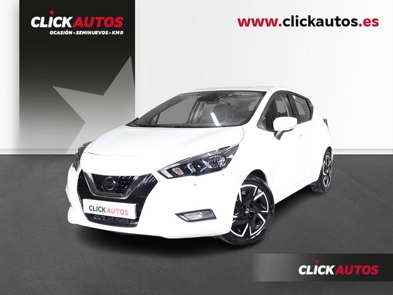 Blanco Usado 2021 Nissan Micra Acenta Utilitario | 11.900 € (Precio justo) - Imagen 1/4