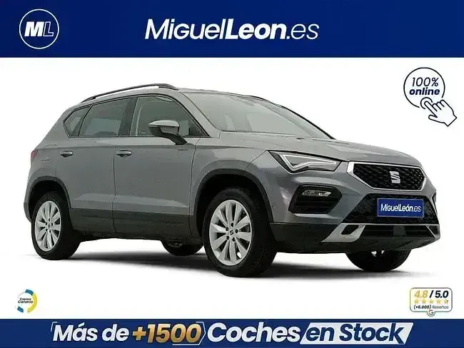 Usado Seat Ateca Style 150 CV (110 kW) 2023 Gris / plata SUV