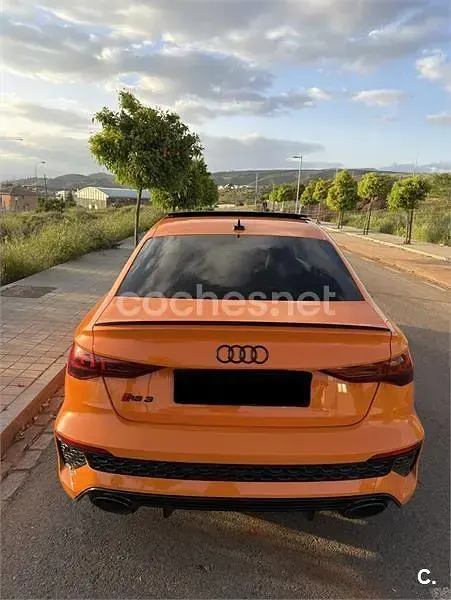 Usado Audi RS3 400 CV (294 kW) 2023 Naranja Berlina