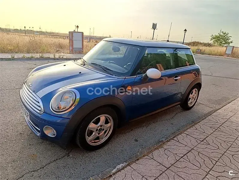 Usado Mini Cooper D 110 CV (80 kW) 2008 Azul Utilitario