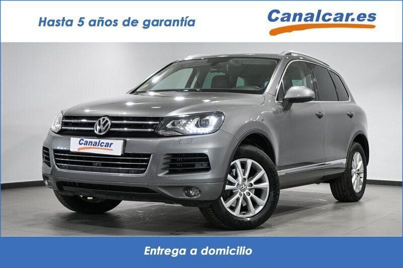 Gris Usado 2010 VW Touareg SUV | 14.385 € (Precio justo) - Imagen 1/4