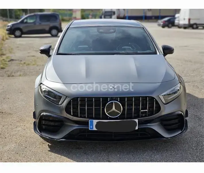 Usado Mercedes A45 AMG 421 CV (309 kW) 2020 Gris / plata Utilitario