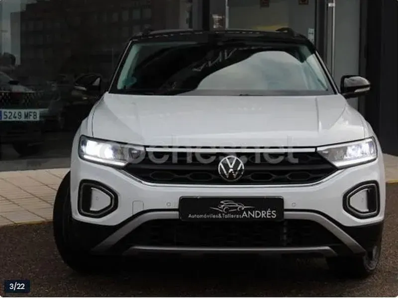 Usado VW T-Roc 115 CV (84 kW) 2023 Blanco SUV