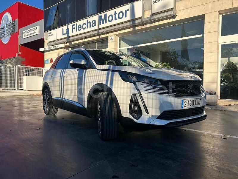 Blanco Usado 2021 Peugeot 3008 Allure SUV | 19.500 € (Precio justo) - Imagen 1/4