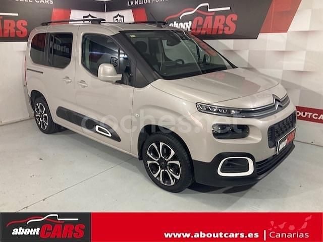 Beige Usado 2021 Citroën Berlingo Shine Monovolumen | 17.900 € (Precio justo) - Imagen 1/4