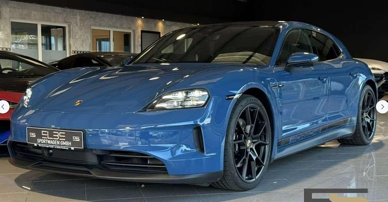 Usado Porsche Taycan 319 kW (435 CV) 2024 Azul Familiar