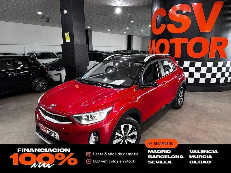 Rojo Usado 2021 Kia Stonic SUV | 13.850 € (Precio justo) - Imagen 1/4