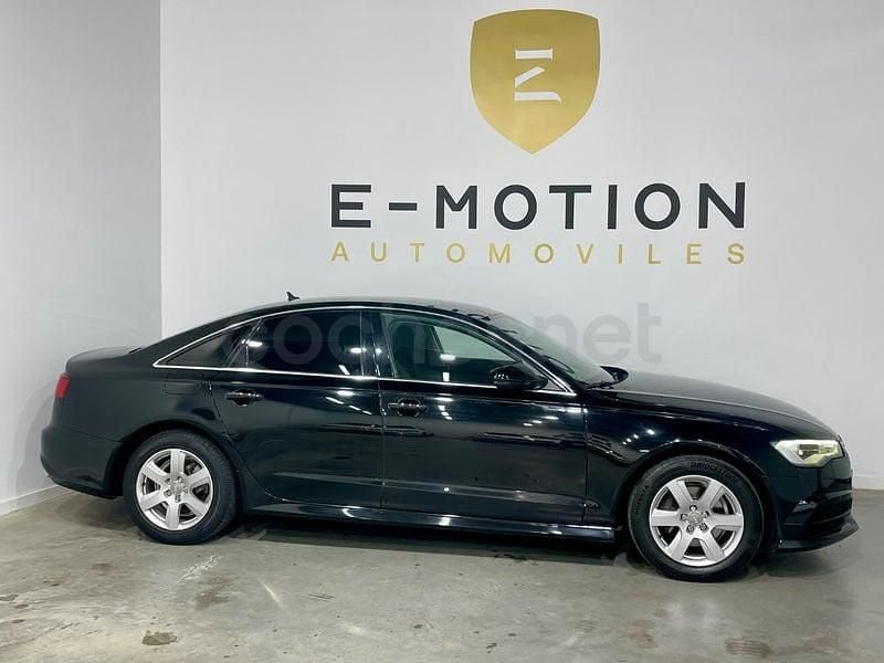 Usado Audi A6 190 CV (139 kW) 2018 Negro Berlina