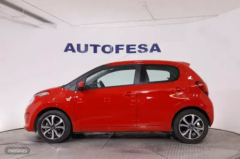 Usado Citroën C1 72 CV (52 kW) 2018 Rojo Utilitario