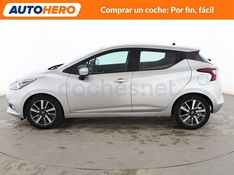Usado Nissan Micra Acenta 90 CV (66 kW) 2018 Gris Utilitario