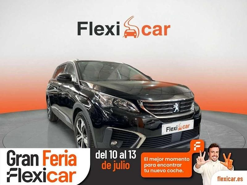 Negro Usado 2018 Peugeot 5008 Allure Monovolumen | 15.690 € (Buen precio) - Imagen 1/4
