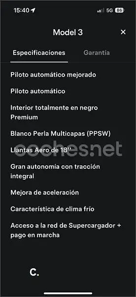 Käytetty Tesla Model 3 366 kW (498 HP) 2021 Eléctrico Sedan