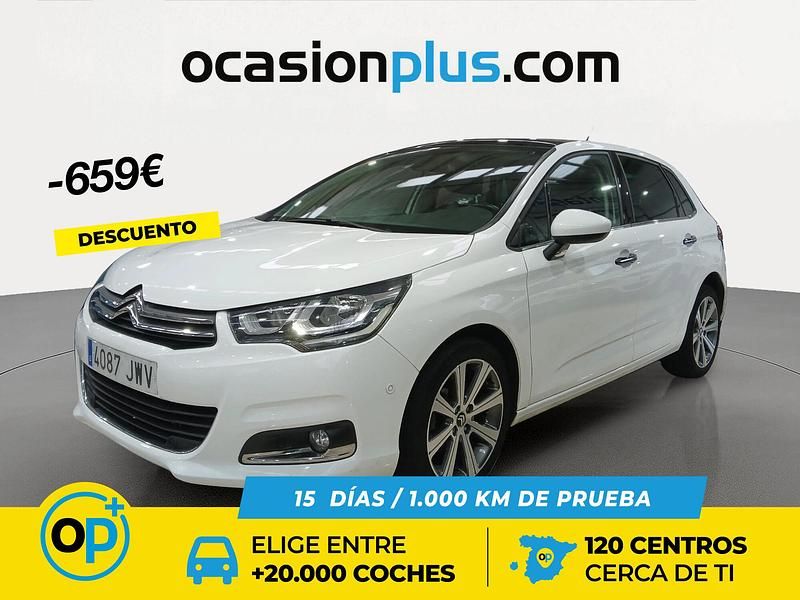 Blanco Usado 2017 Citroën C4 Feel | 8900 € (Buen precio) - Imagen 1/4