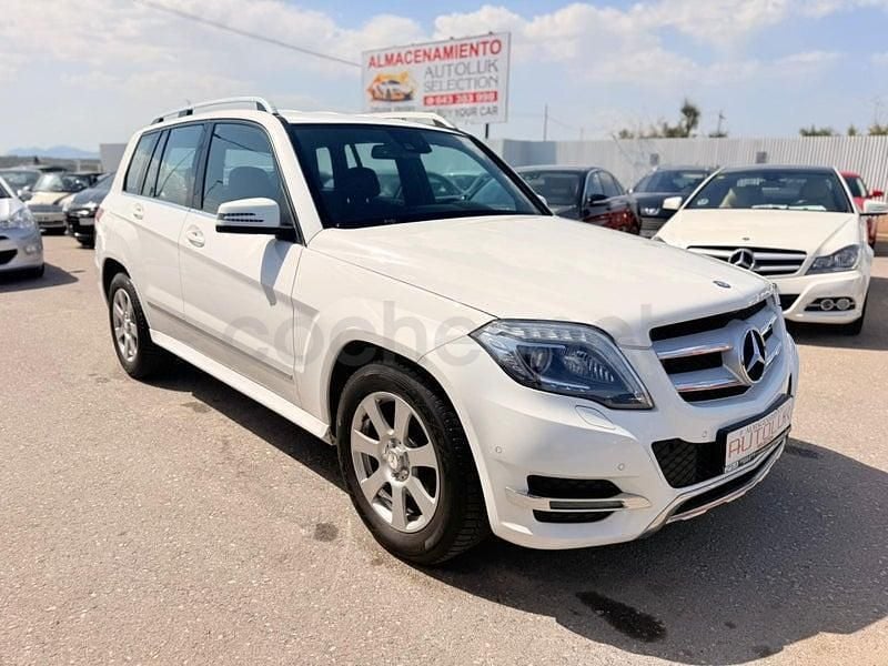 Usado Mercedes GLK220 170 CV (125 kW) 2014 Blanco SUV