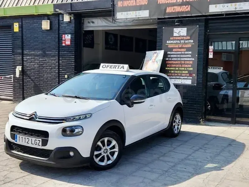 Usado Citroën C3 Live 99 CV (72 kW) 2020 Blanco Utilitario