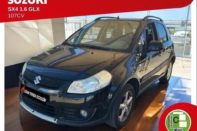 Negro Usado 2007 Suzuki SX4 GLX SUV | 5980 € (Precio justo) - Imagen 1/4