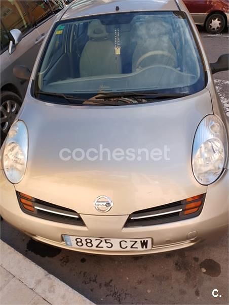 Beige Usado 2004 Nissan Micra Visia Utilitario | 3500 € (Precio justo) - Imagen 1/4