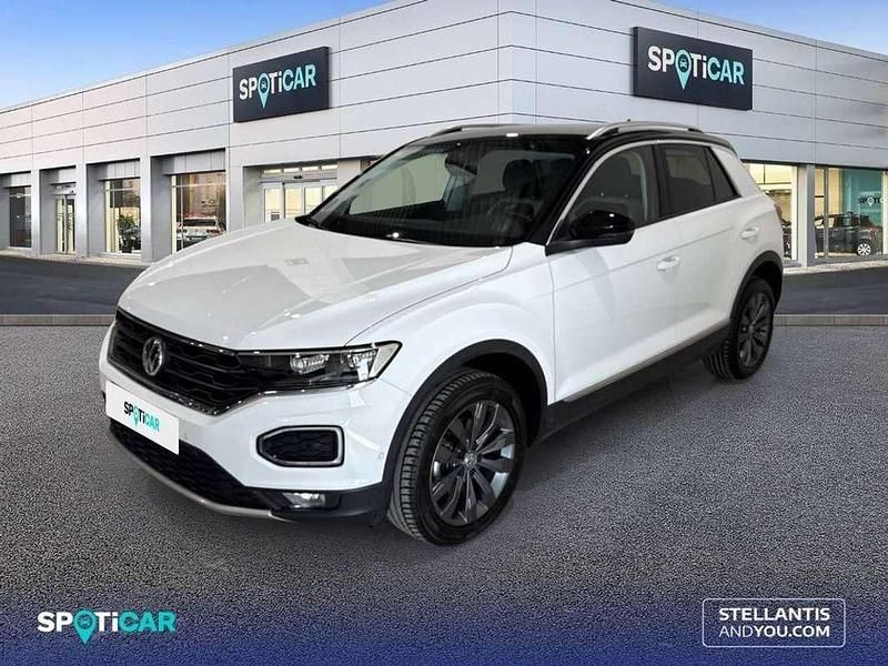 Blanco Usado 2020 VW T-Roc Sport SUV | 21.450 € (Precio justo) - Imagen 1/4