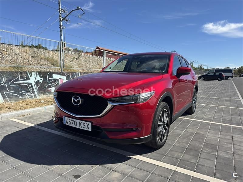 Rojo Usado 2019 Mazda CX-5 SUV | 19.500 € (Precio justo) - Imagen 1/4