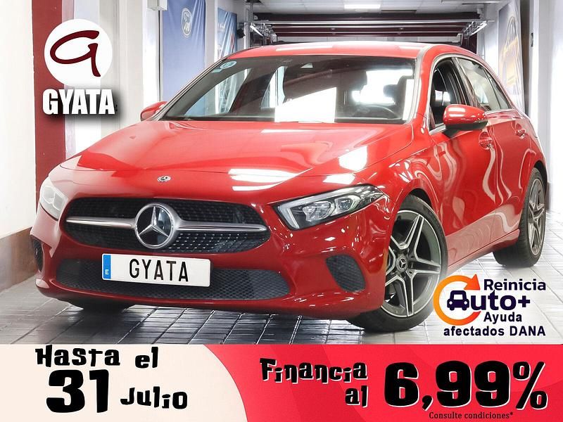 Rojo Usado 2019 Mercedes A180 Berlina | 21.990 € (Precio justo) - Imagen 1/4