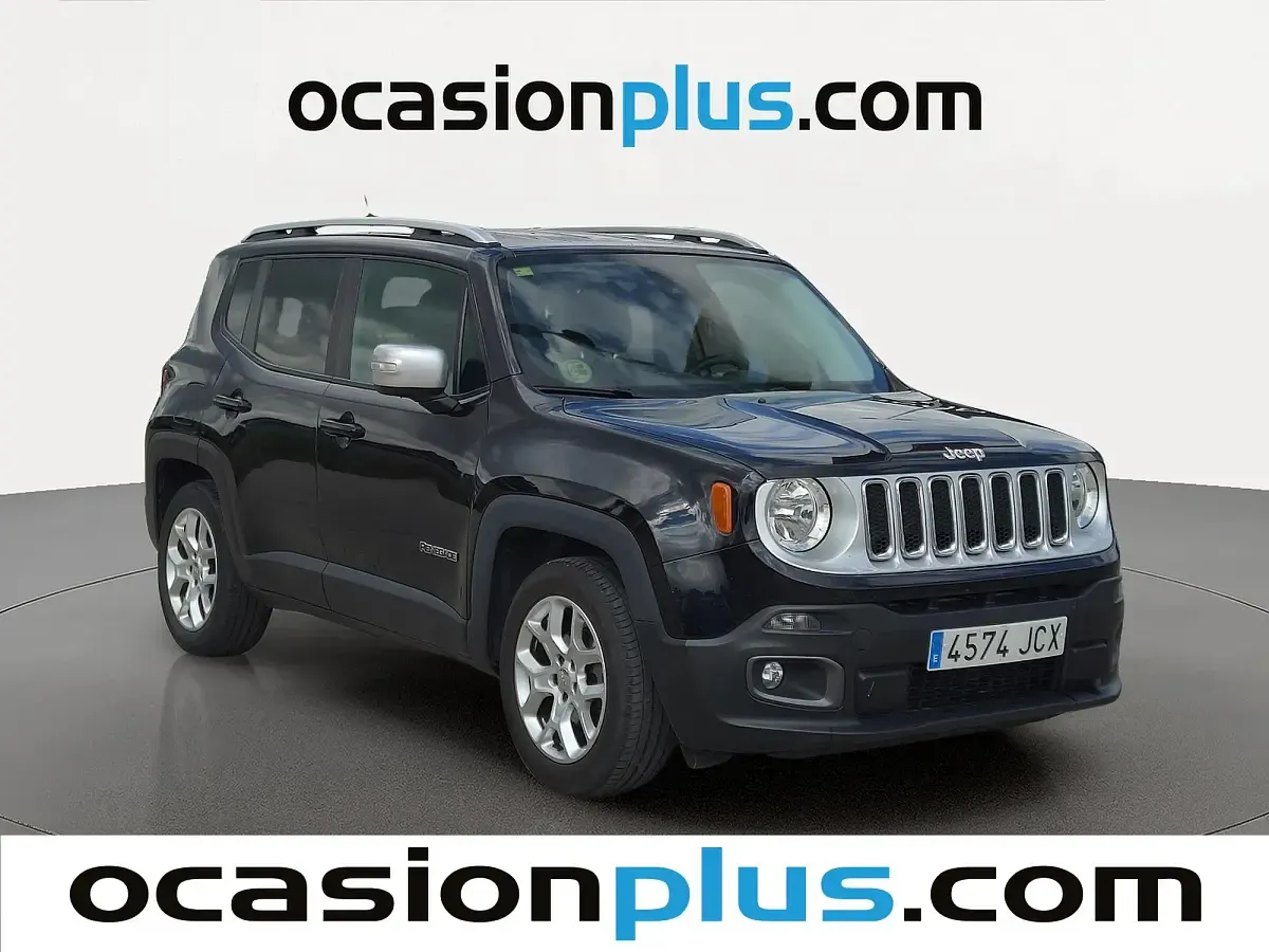Usado Jeep Renegade Limited 120 CV (88 kW) 2015 Negro SUV