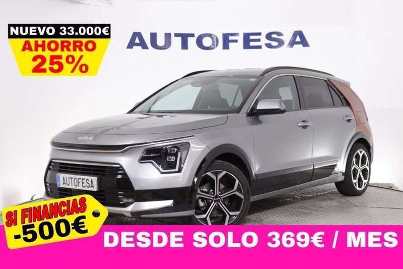 Gris Usado 2022 Kia Niro SUV | 22.500 € (Precio justo) - Imagen 1/4