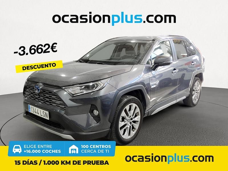 Gris Usado 2021 Toyota RAV4 Luxury Recogida | 33.690 € (Caro) - Imagen 1/4