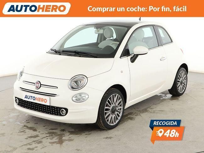 Usado Fiat 500 Lounge 70 CV (51 kW) 2018 Blanco Utilitario